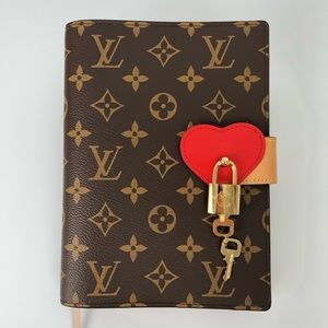 🚫SOLD🚫Louis Vuitton LockMe MM Notebook Cover